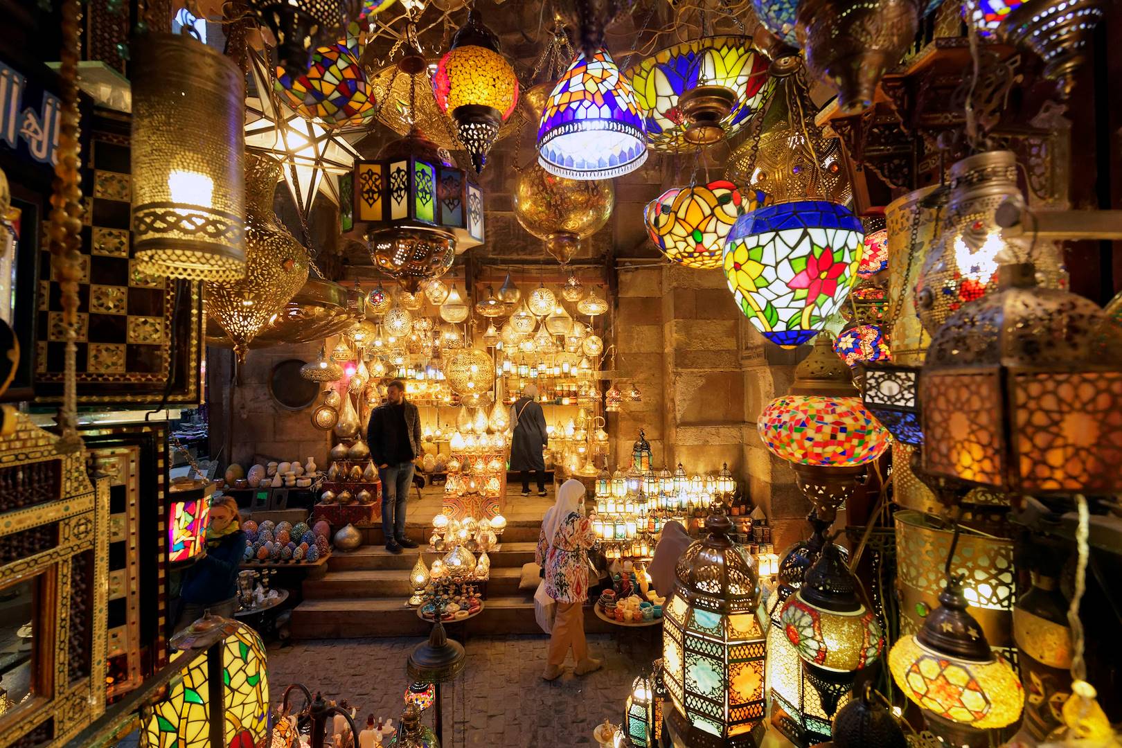 Souk Khan El-Khalili - Le Caire - Egypte