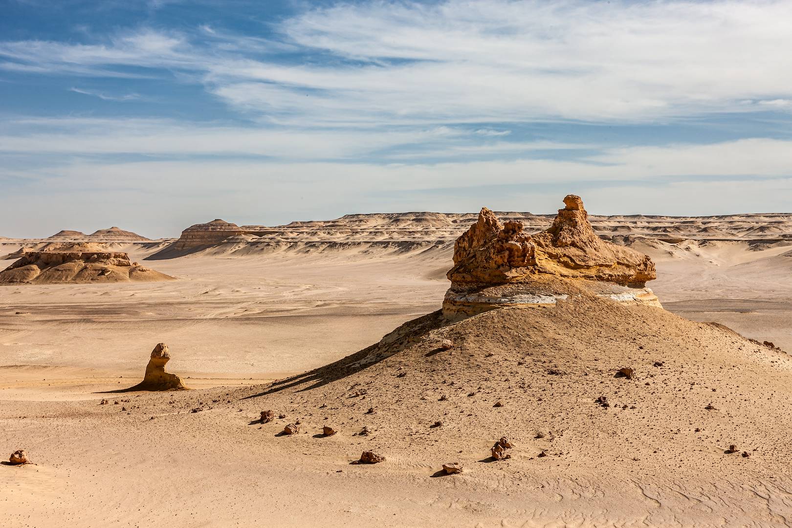 Wadi El Hitan, ou la Vallée des Baleines - Désert de Fayoum - Egypte