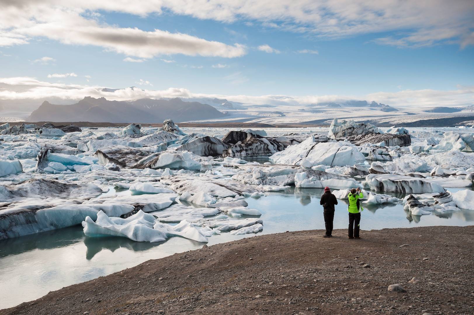 Lagune glaciaire de Jokulsarlon - Islande