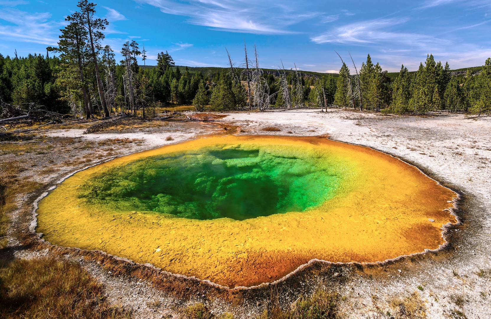 Geyser "Old Faithful" au Parc National de Yellowstone - Wyoming - Etats Unis