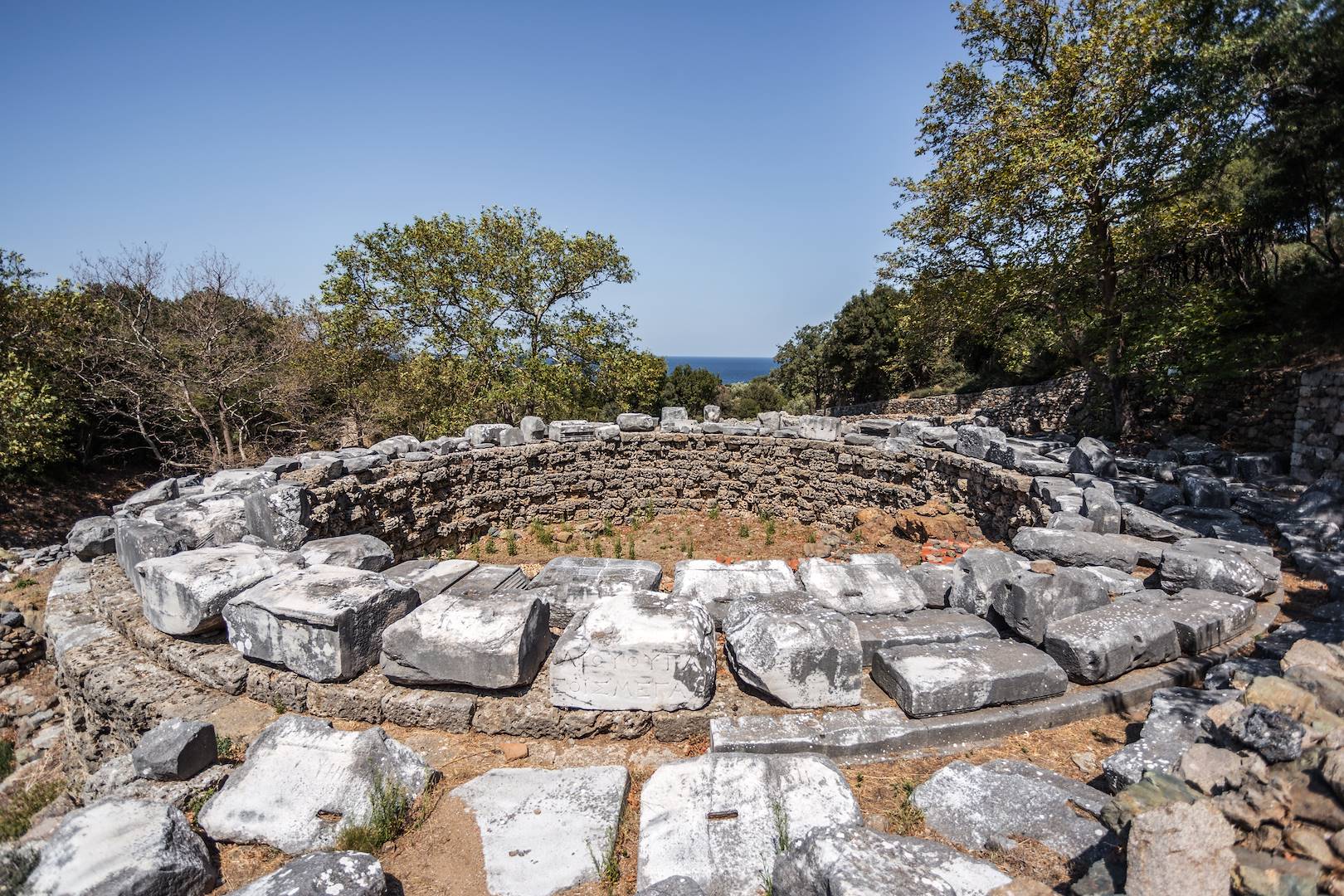 Sanctuaire des Grands Dieux de Samothrace - Thrace - Grèce