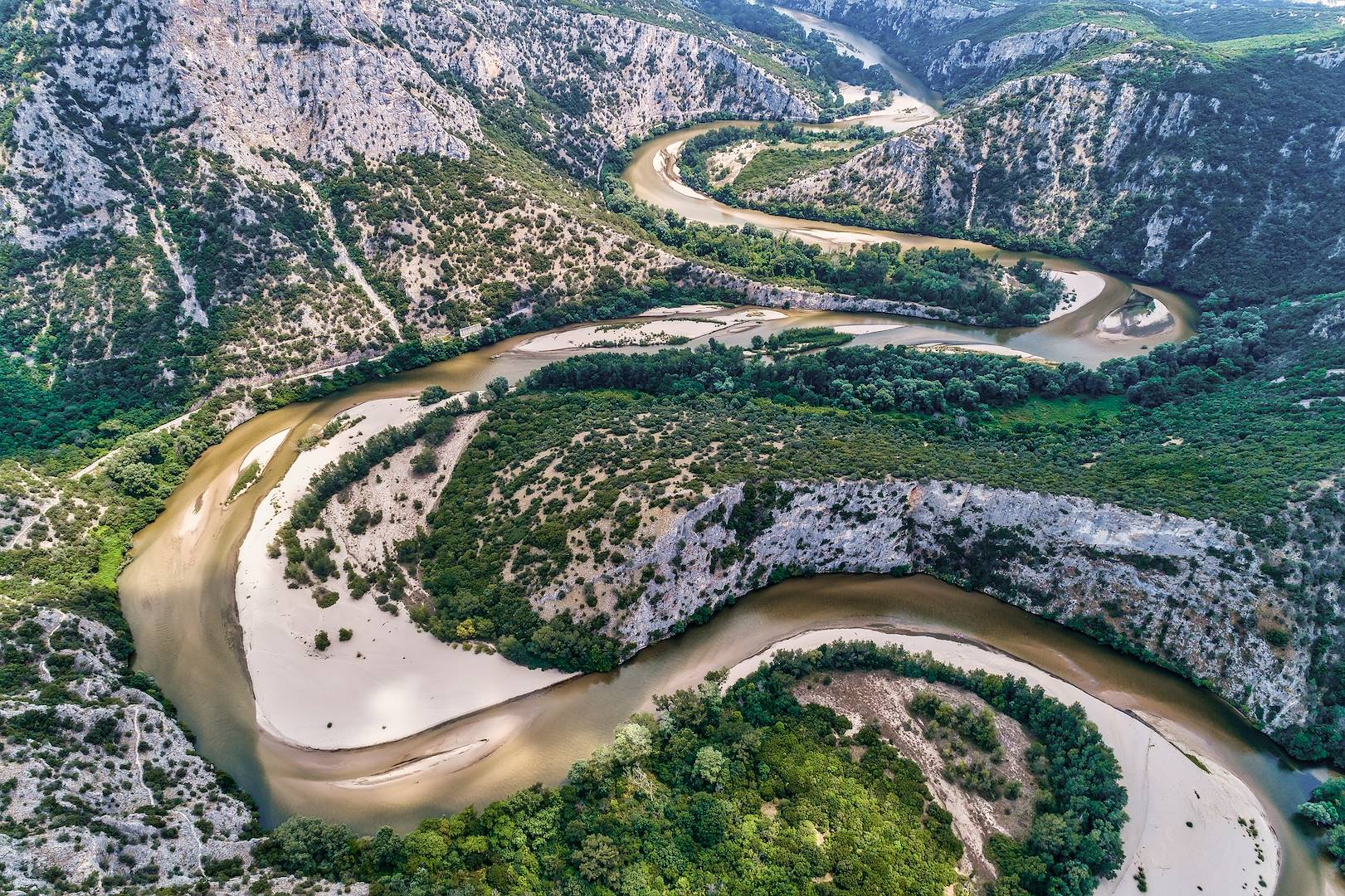Rivière Nestos - Thrace - Grèce