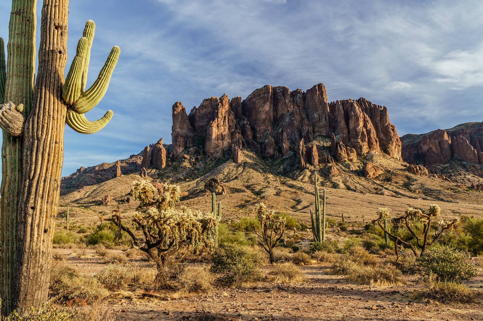 Superstition Mountains - Mesa - Arizona - Etats-Unis