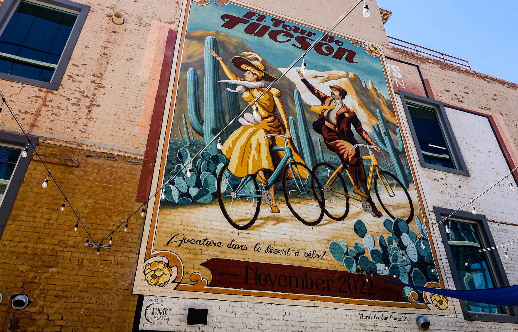 Mural de Joe Pagac à Tucson - Arizona - Etats-Unis