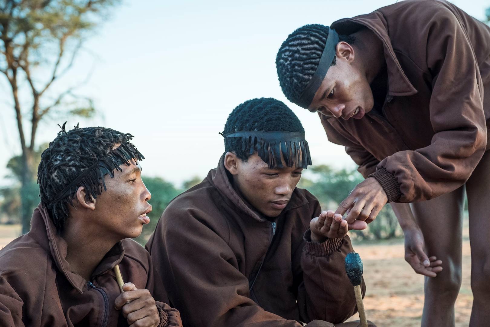 Rencontre avec les San du désert de Kalahari - Botswana