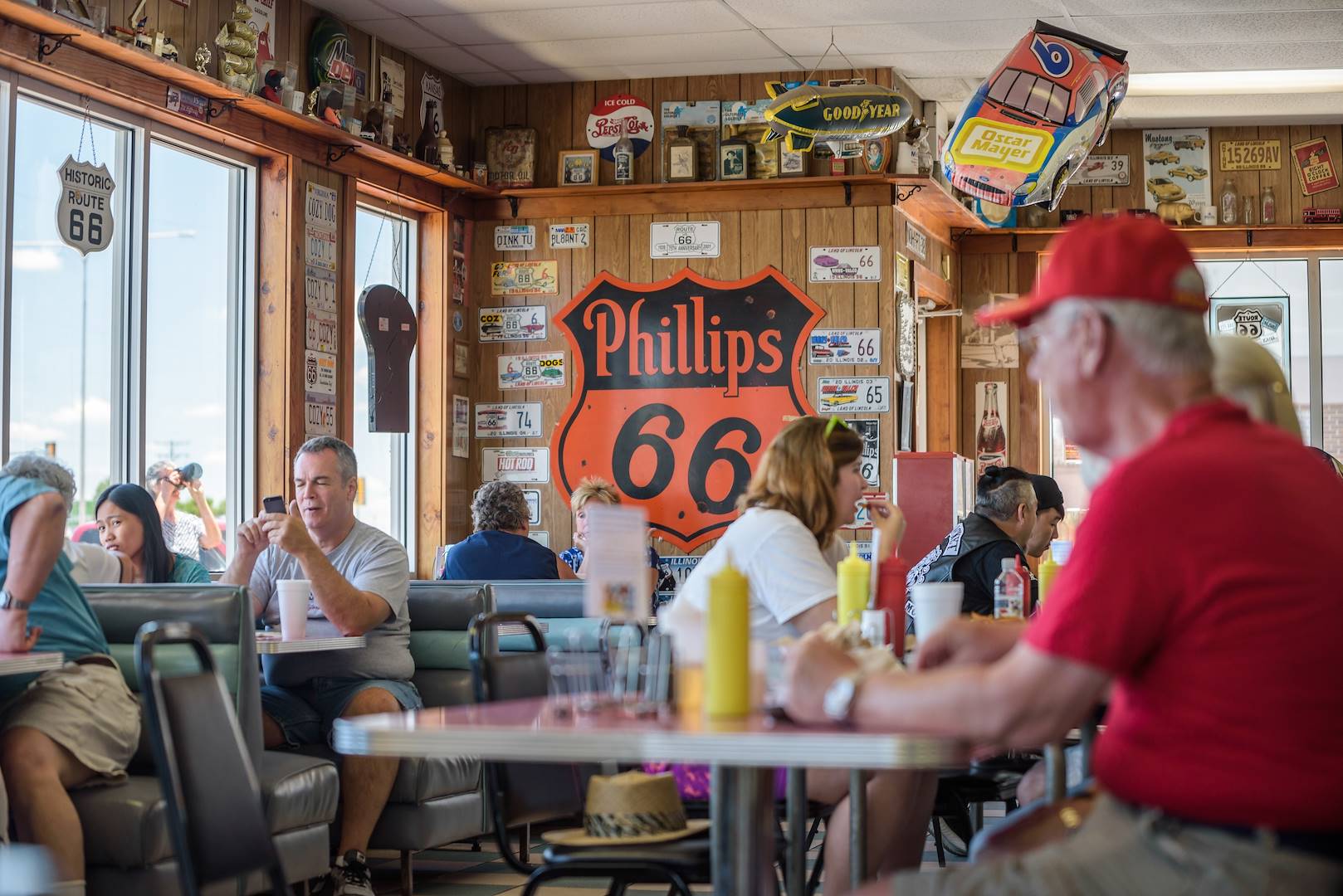 Cozy Dog Drive-In à Springfield - Illinois - Etats-Unis