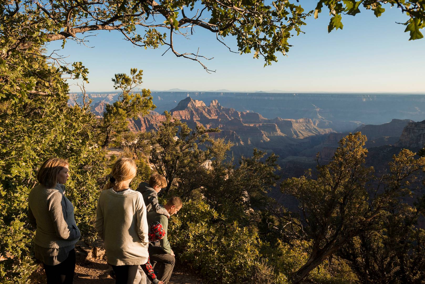 Le Grand Canyon, au coucher du soleil - North Grand Canyon - Arizona - Etats-Unis