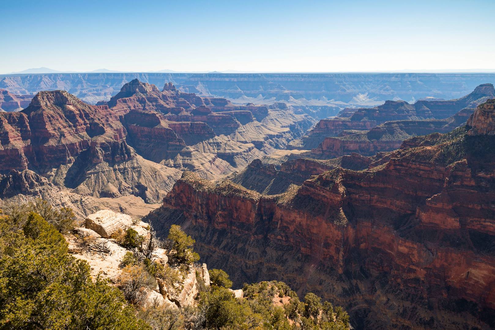 Panorama sur le Grand Canyon - North Grand Canyon - Arizona - Etats-Unis