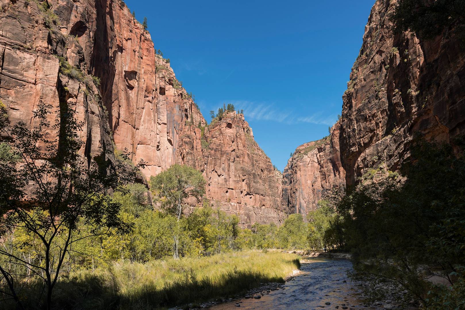 Randonnée aquatique dans les Narrows - Zion National Park - Etats-Unis