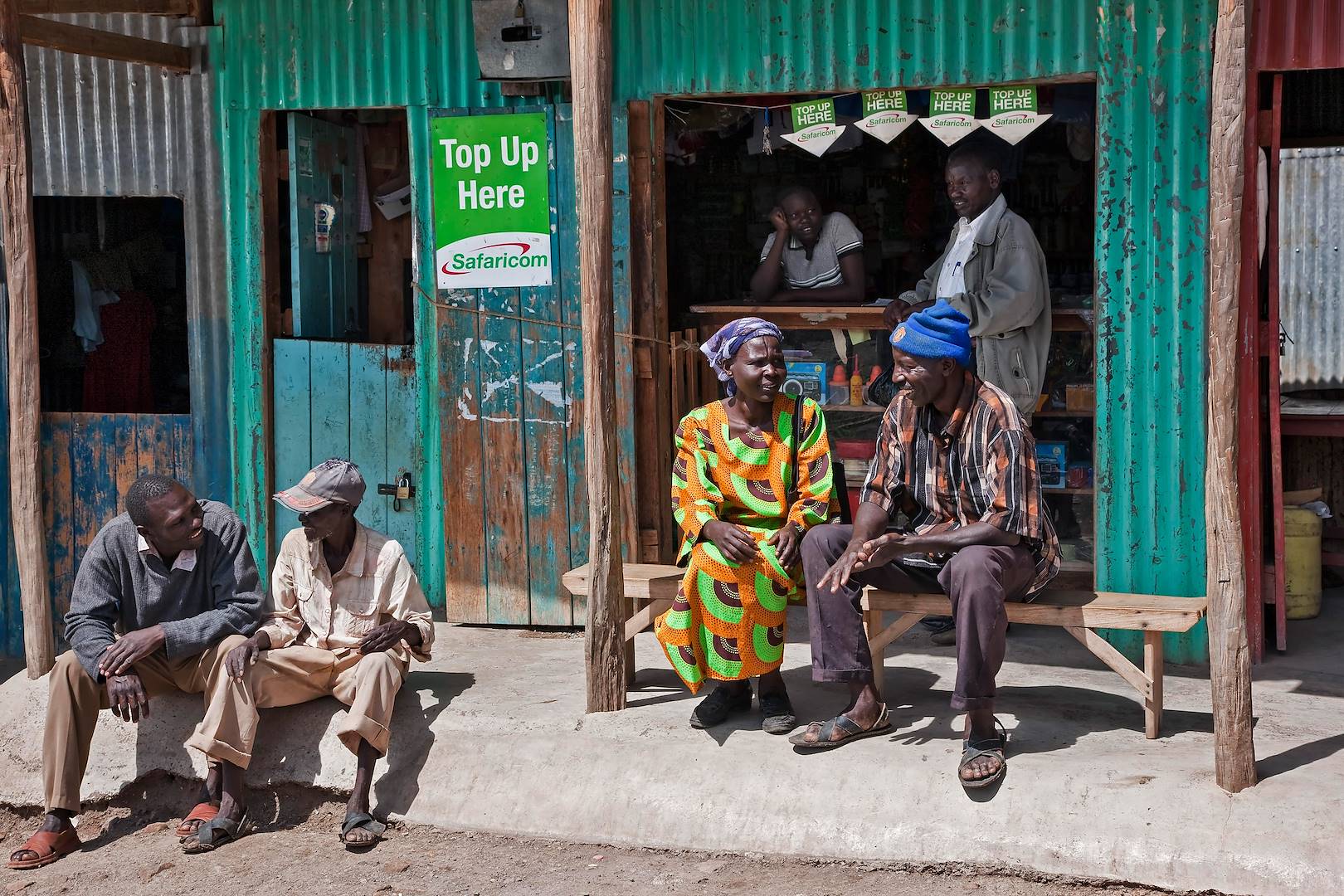 Vie locale et rencontre dans un village du Kenya