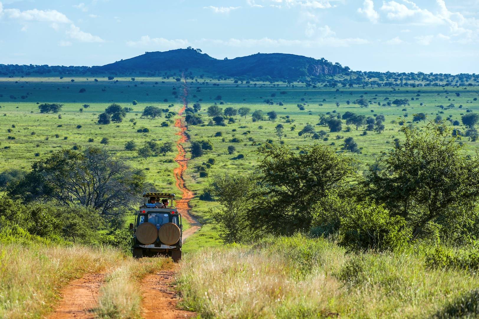 Road trip dans le parc de Tsavo - Kenya