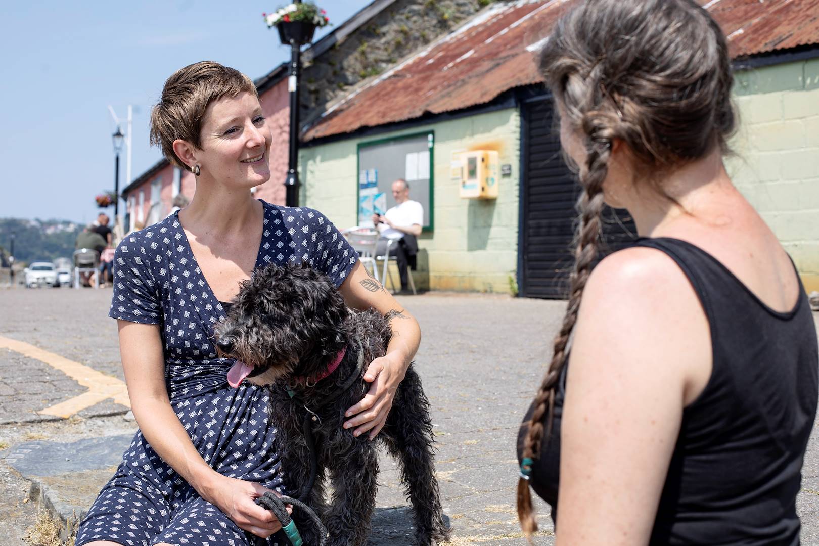Rencontre avec Cécile, notre Welcome Host à Fishguard - Pays de Galles - Royaume-Uni