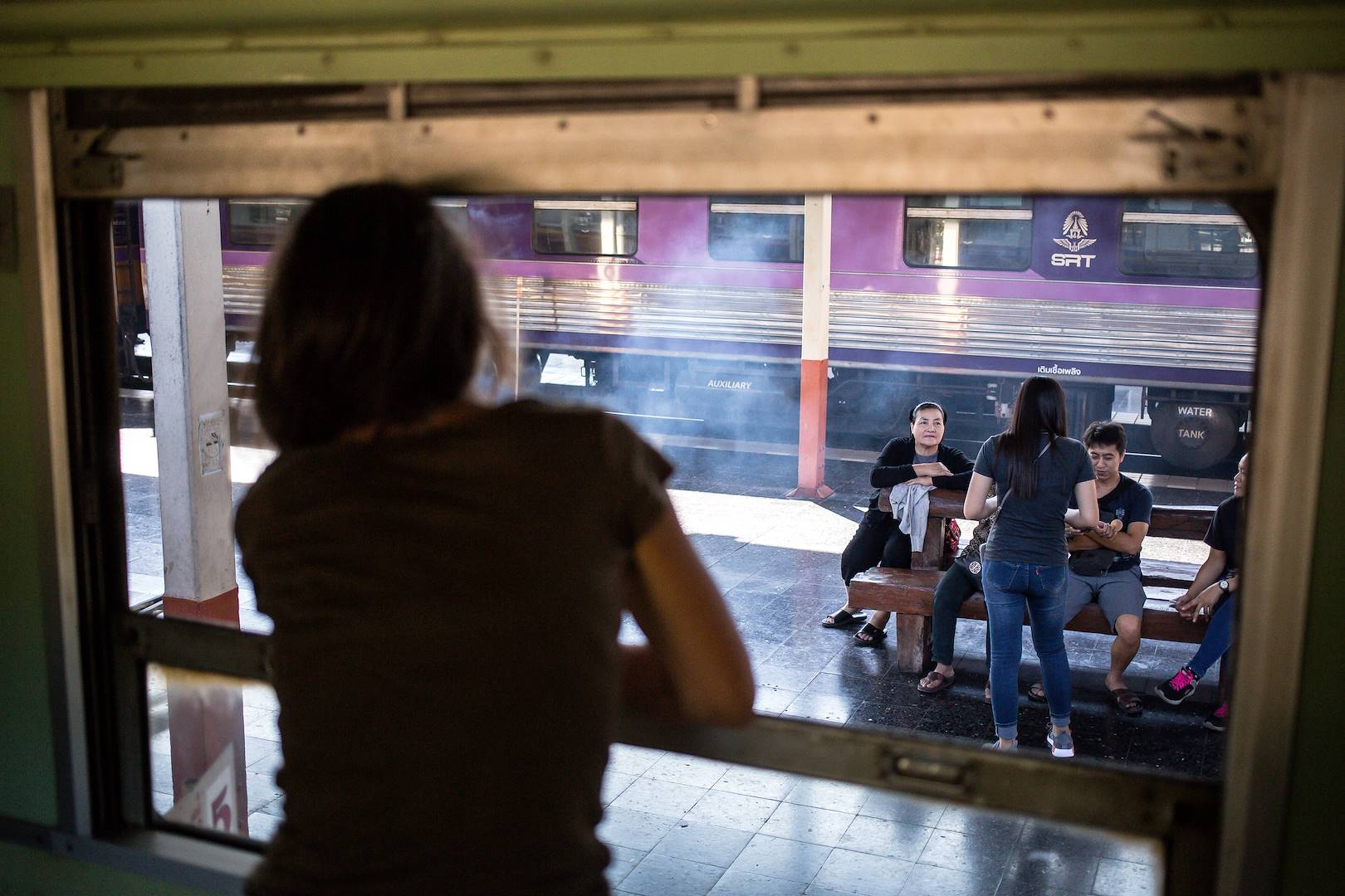 Voyage en train en Thaïlande