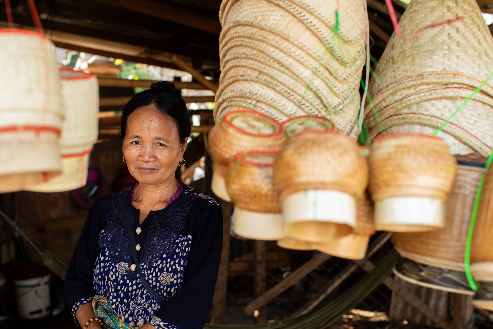 Rencontre avec des artisans dans le village Khlong Noi - Surat Thani - Thaïlande