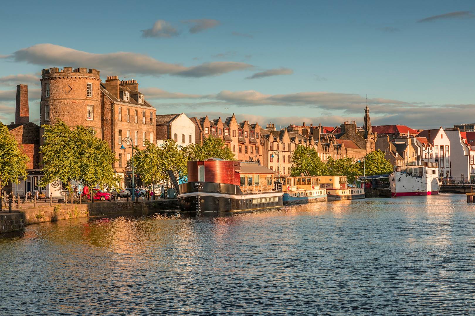 Quai au port de Leith - Edimbourg - Ecosse