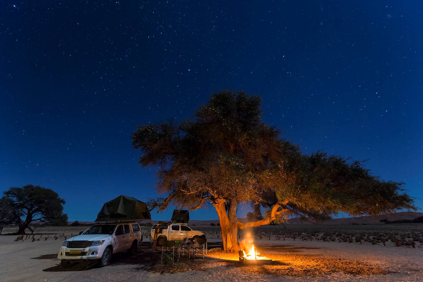 Dormir sous un ciel étoilé - Namibie