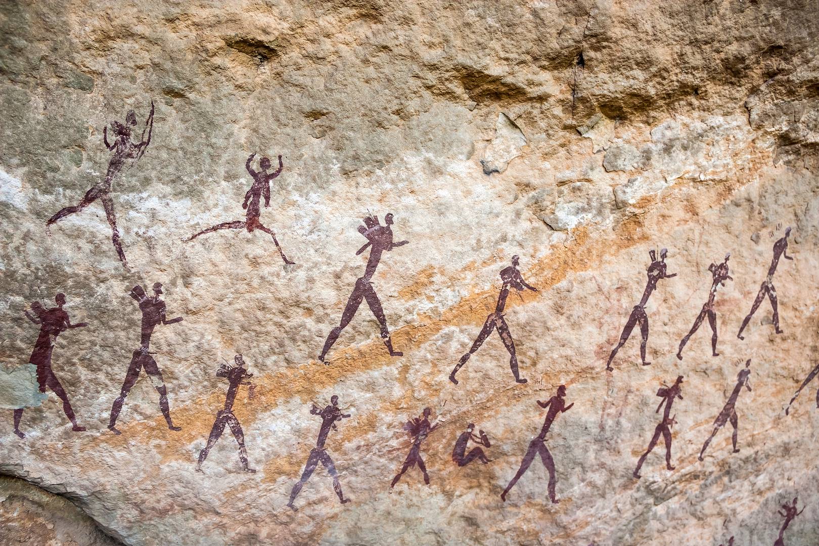 Peintures rupestres des Bushmen - Omaruru - Namibie