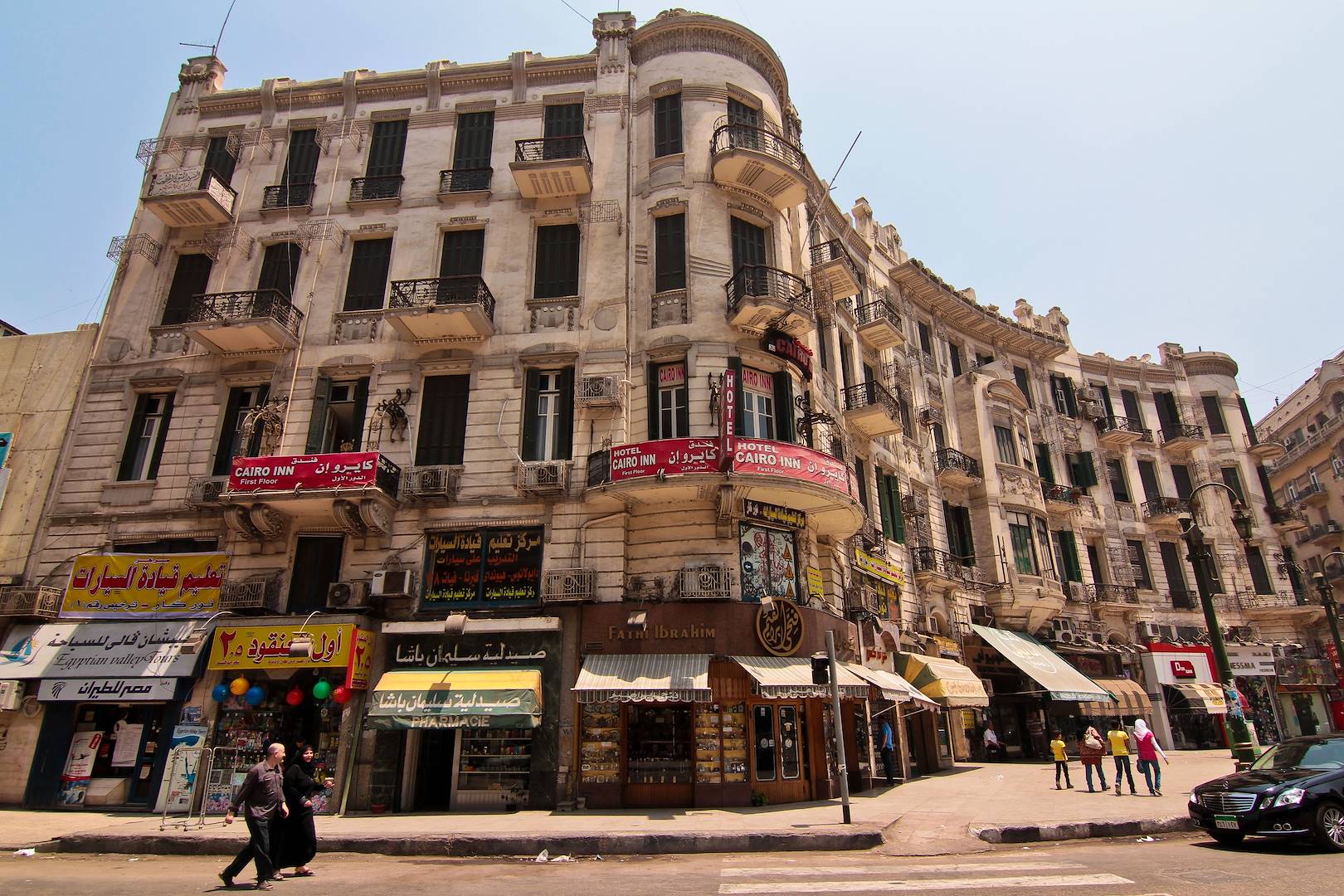 Dans le quartier de Talaat Harb - Le Caire - Égypte