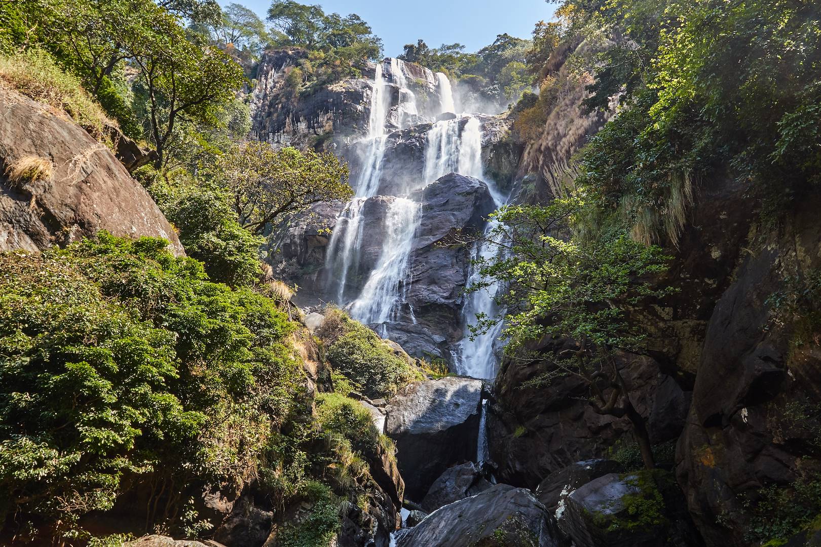 Cascades de Saje dans le parc national des Monts Udzungwa - Tanzanie