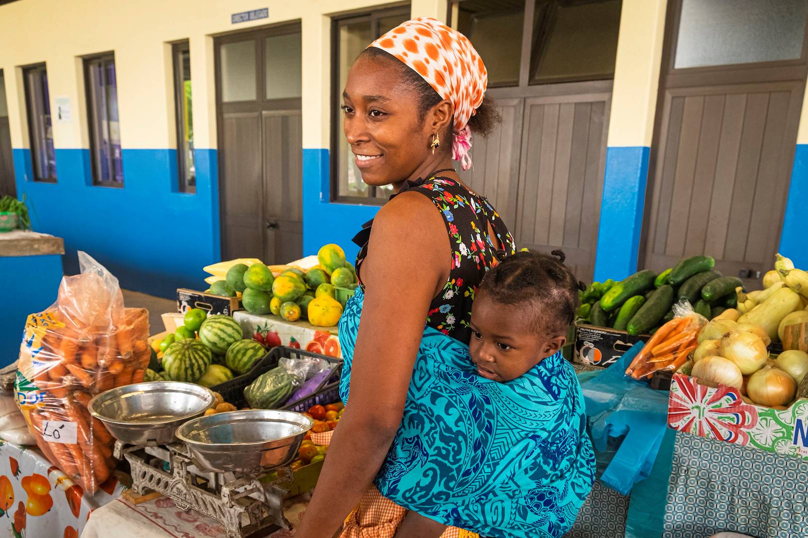 Marché de Tarrafal - île de Santiago - Cap-Vert