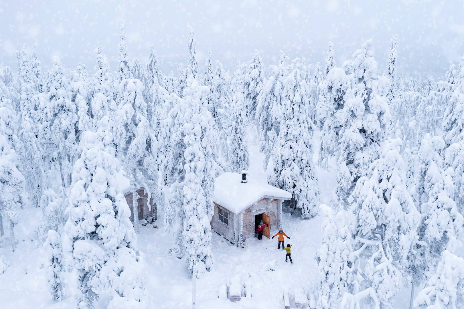 Vacances en famille dans un chalet - Laponie - Suède