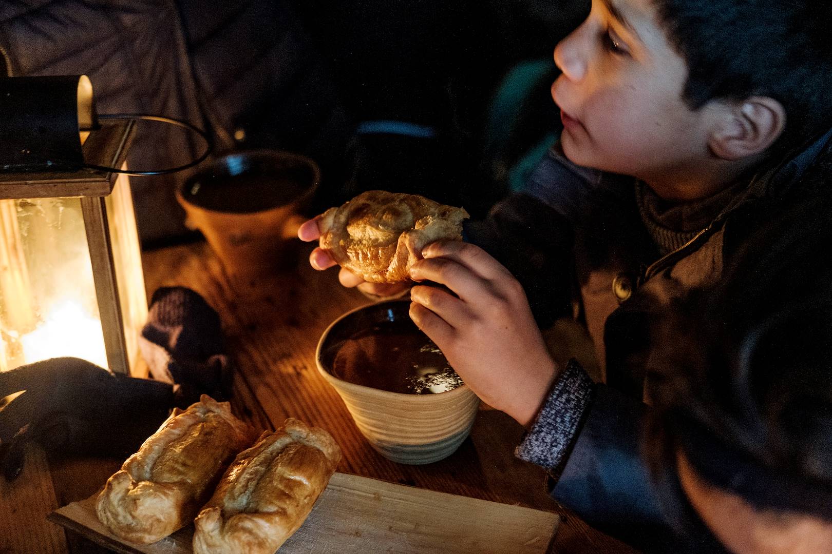 Pause goûter dans un café de Stockholm - Suède