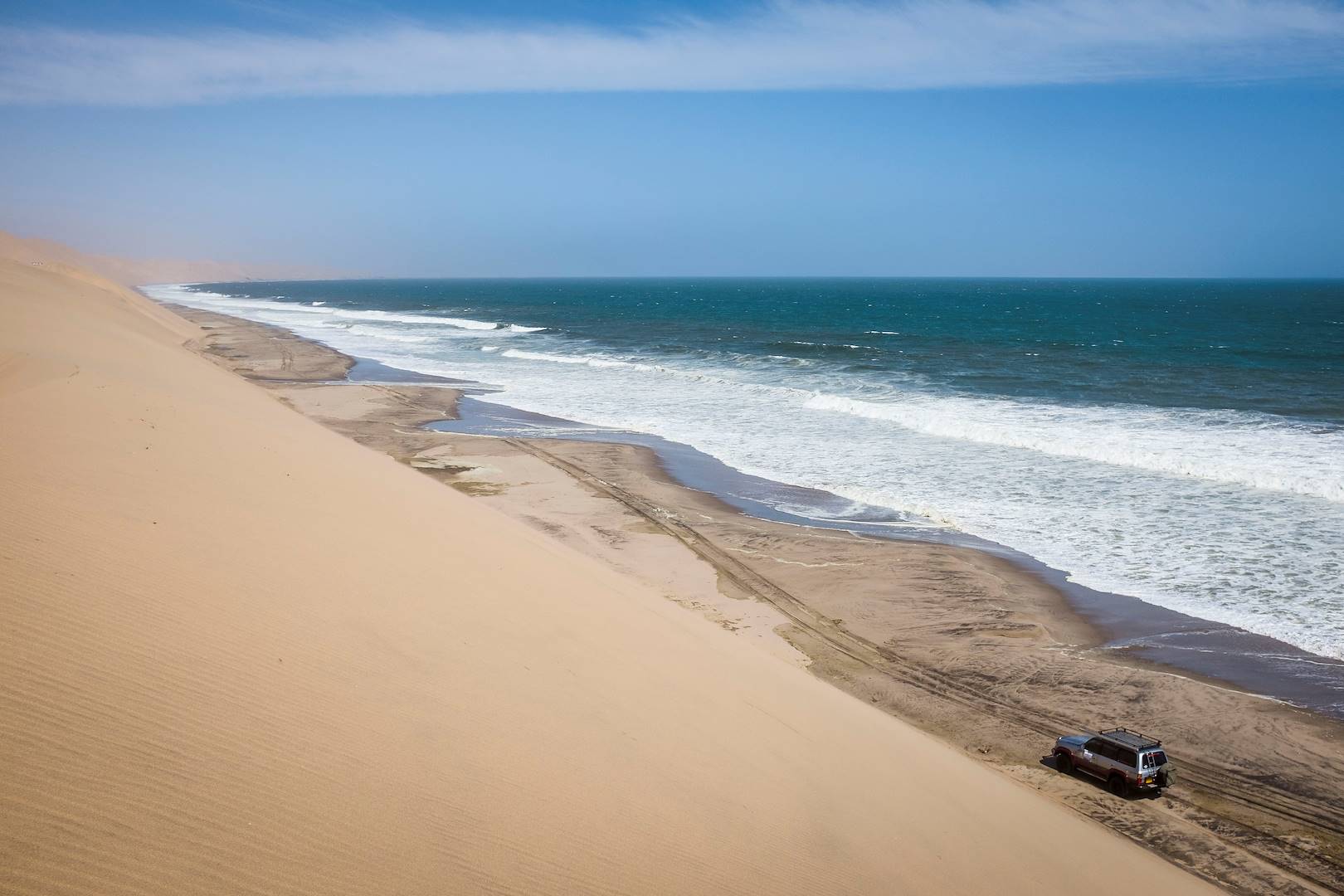Sandwich Harbour en 4x4 - Parc du Namib - Walvis Bay - La Cote - Namibie