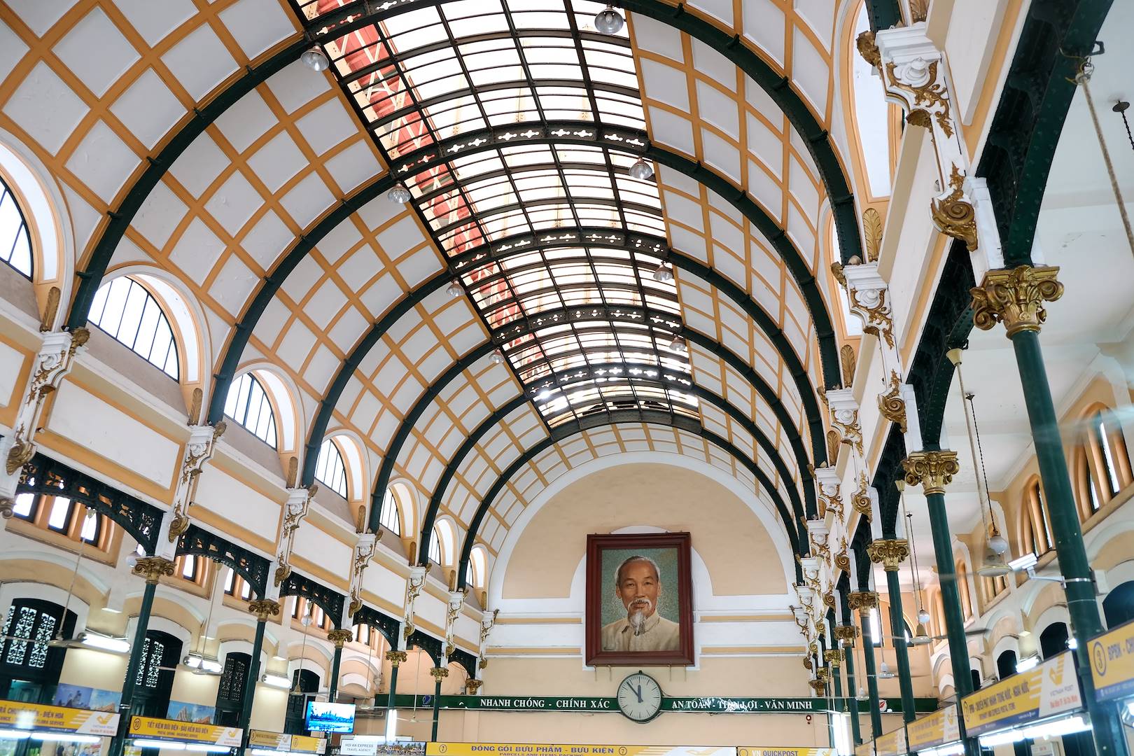 La poste d'Ho Chi Minh ville - Vietnam