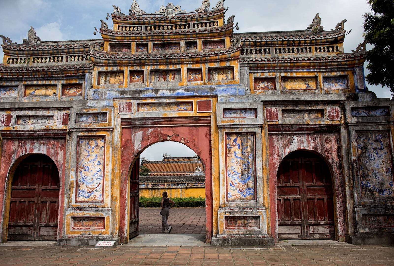 Visite de la Citadelle fortifiée de Hué : découverte du palais Dien Tho - Hué - Vietnam
