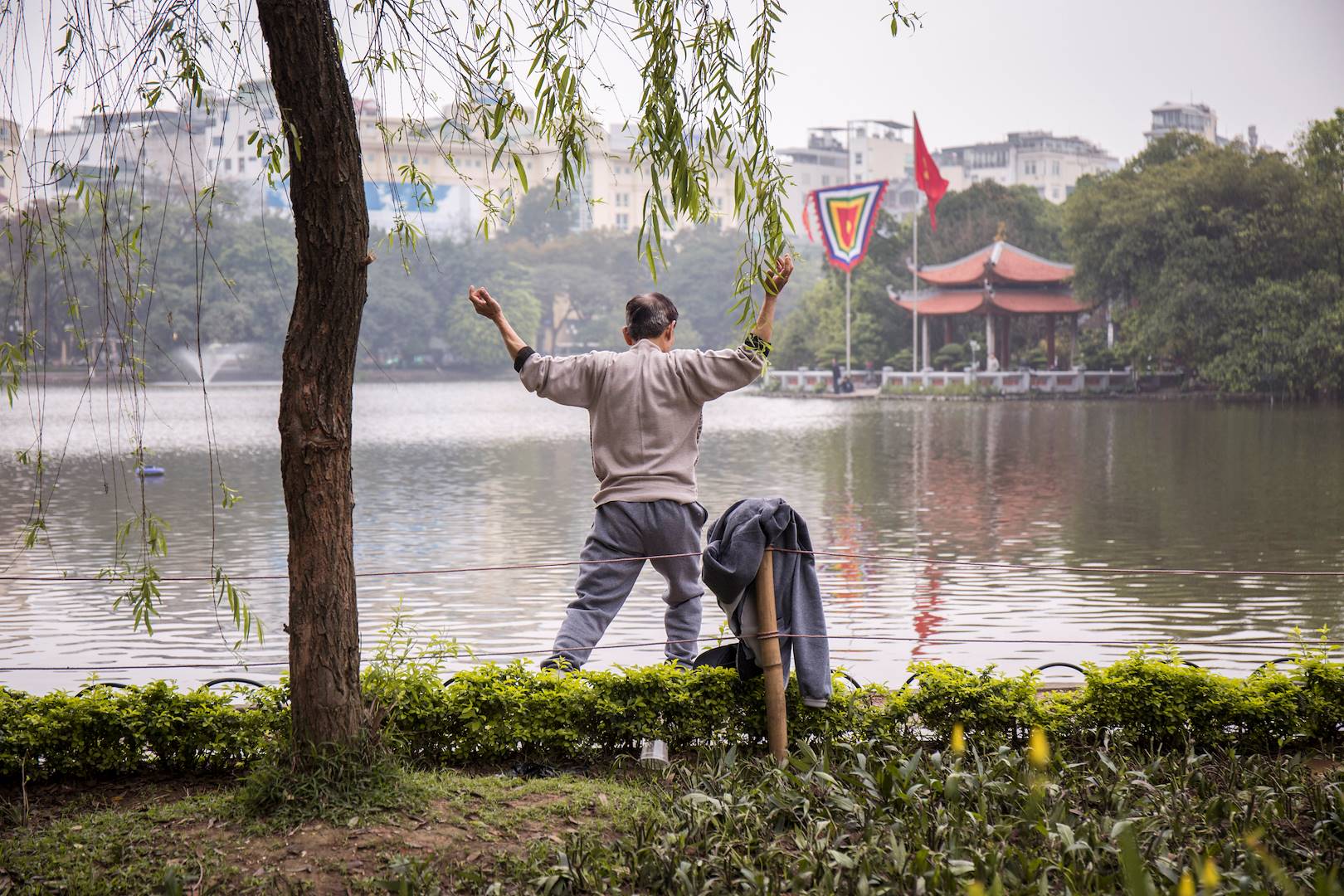 Initiation au Tai Chi, art martial chinois - Hanoï - Vietnam