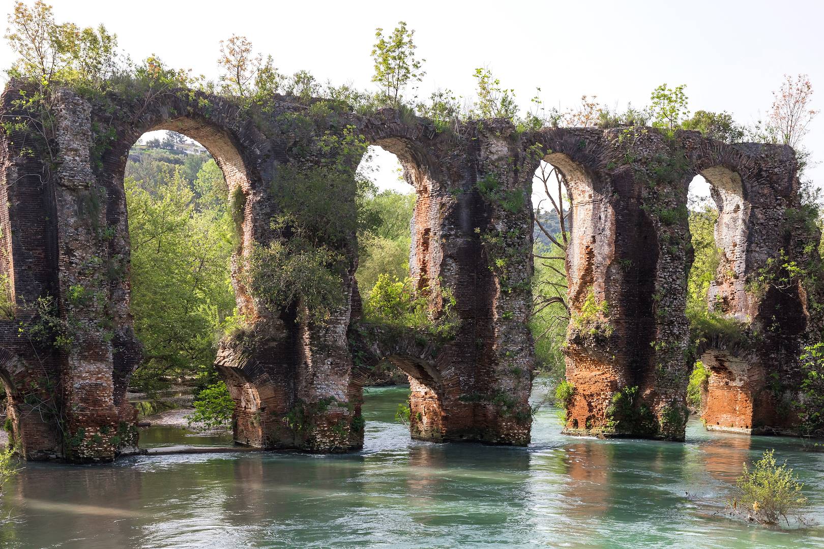 Aqueduc romain - village d'Agios Georgios Prévéza - Grèce