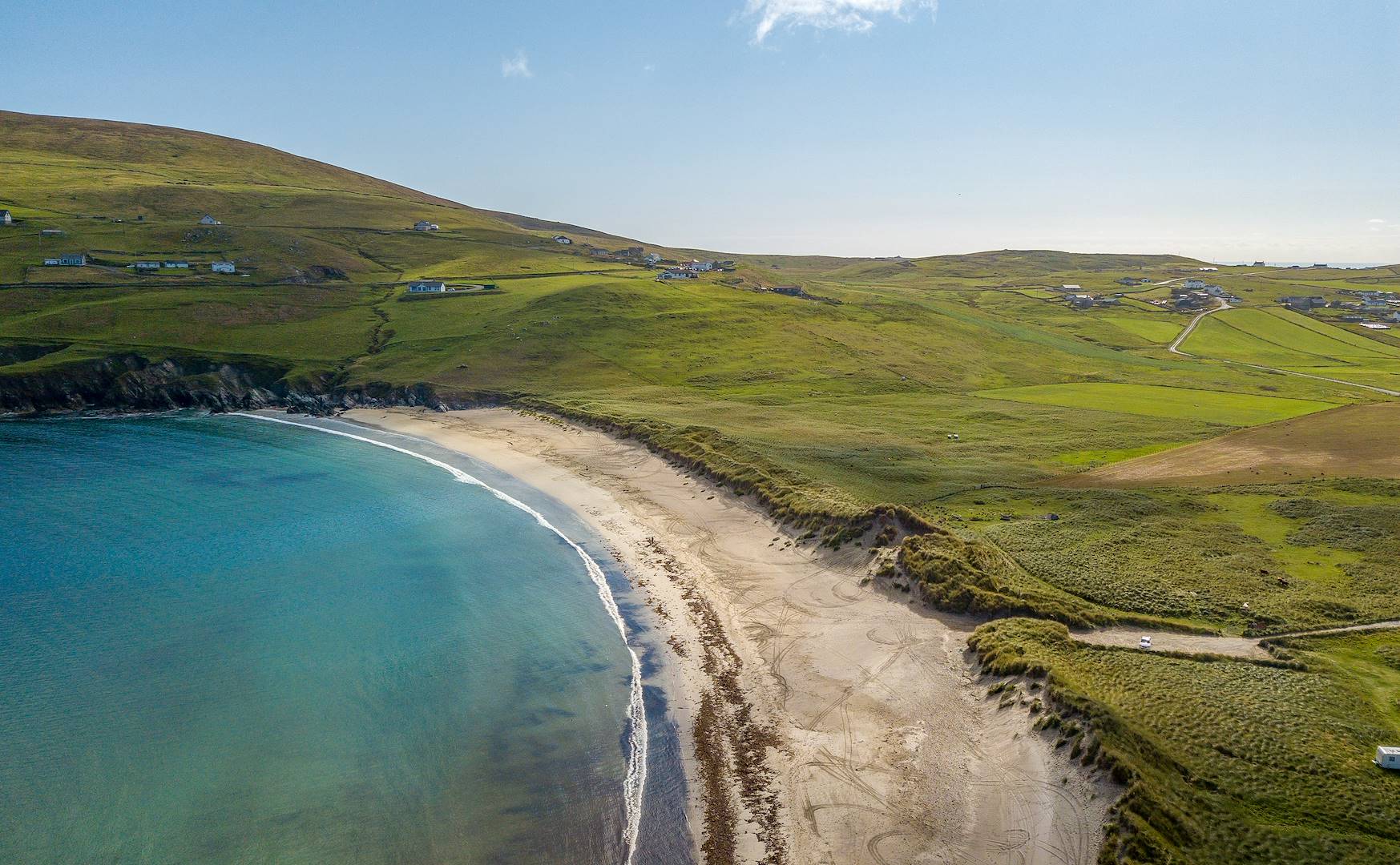 Spiggie Beach - Shetland - Ecosse - Royaume-Uni
