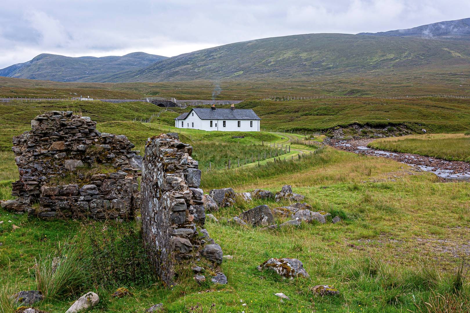 Cottage près d'Achnasheen - Ecosse - Royaume Uni