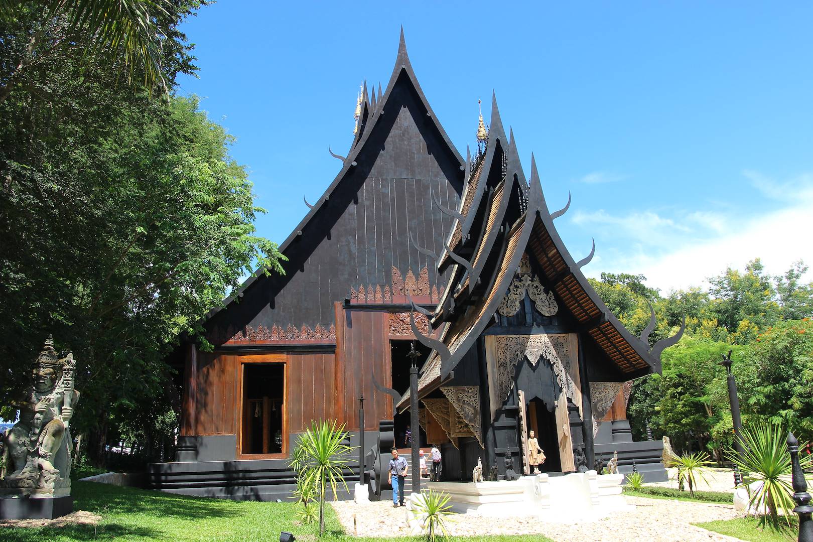Maison noire à Chiang Rai - Thaïlande