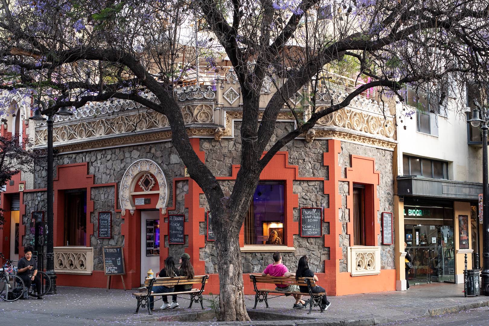 Quartier bohème de Lastarria - Santiago - Chili