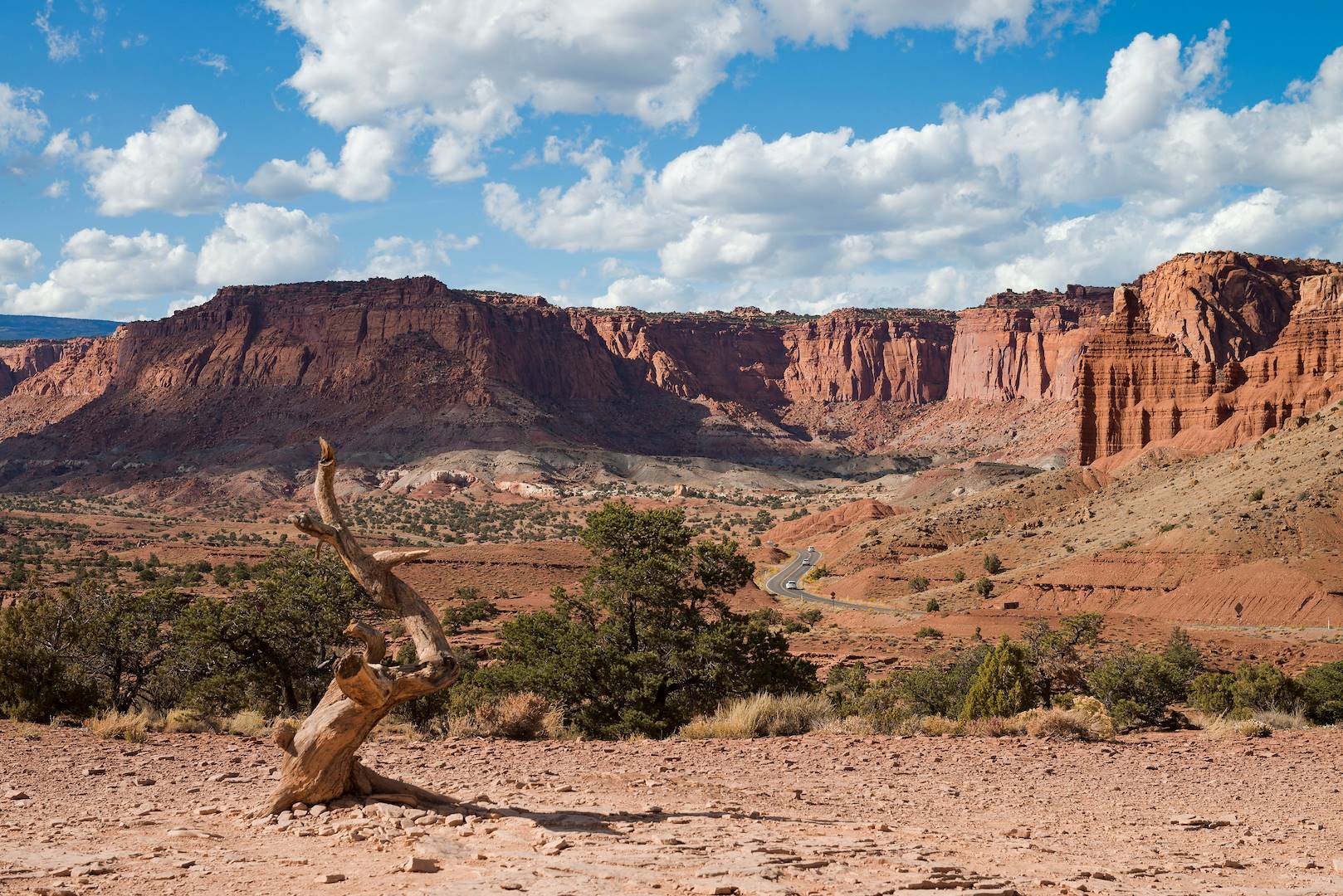 Découverte du Parc National Capitol Reef à travers le Hickman Bridge Trail - Utah - Etats-Unis