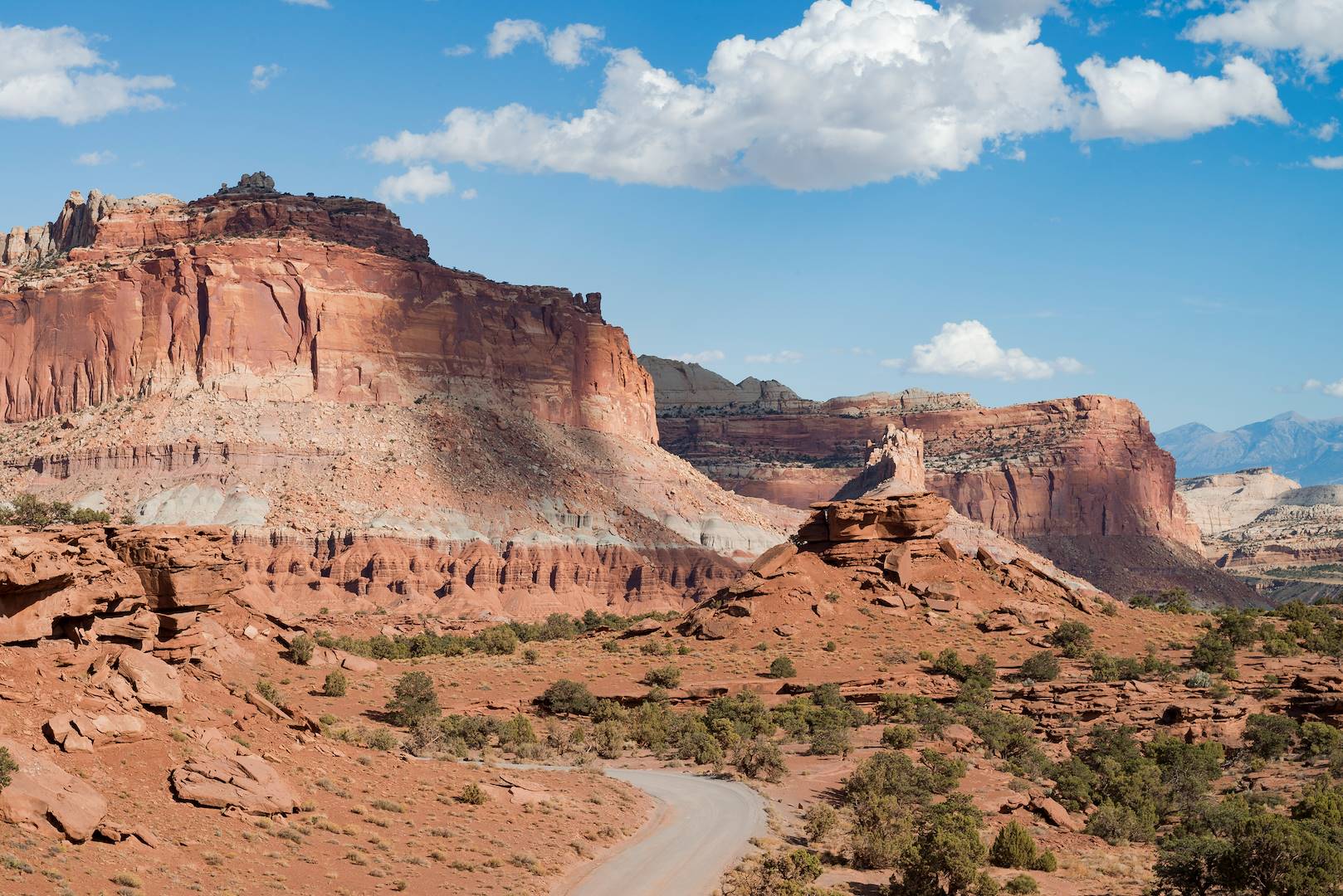 Road-trip à travers le Parc National Capitol Reef - Utah - Etats-Unis