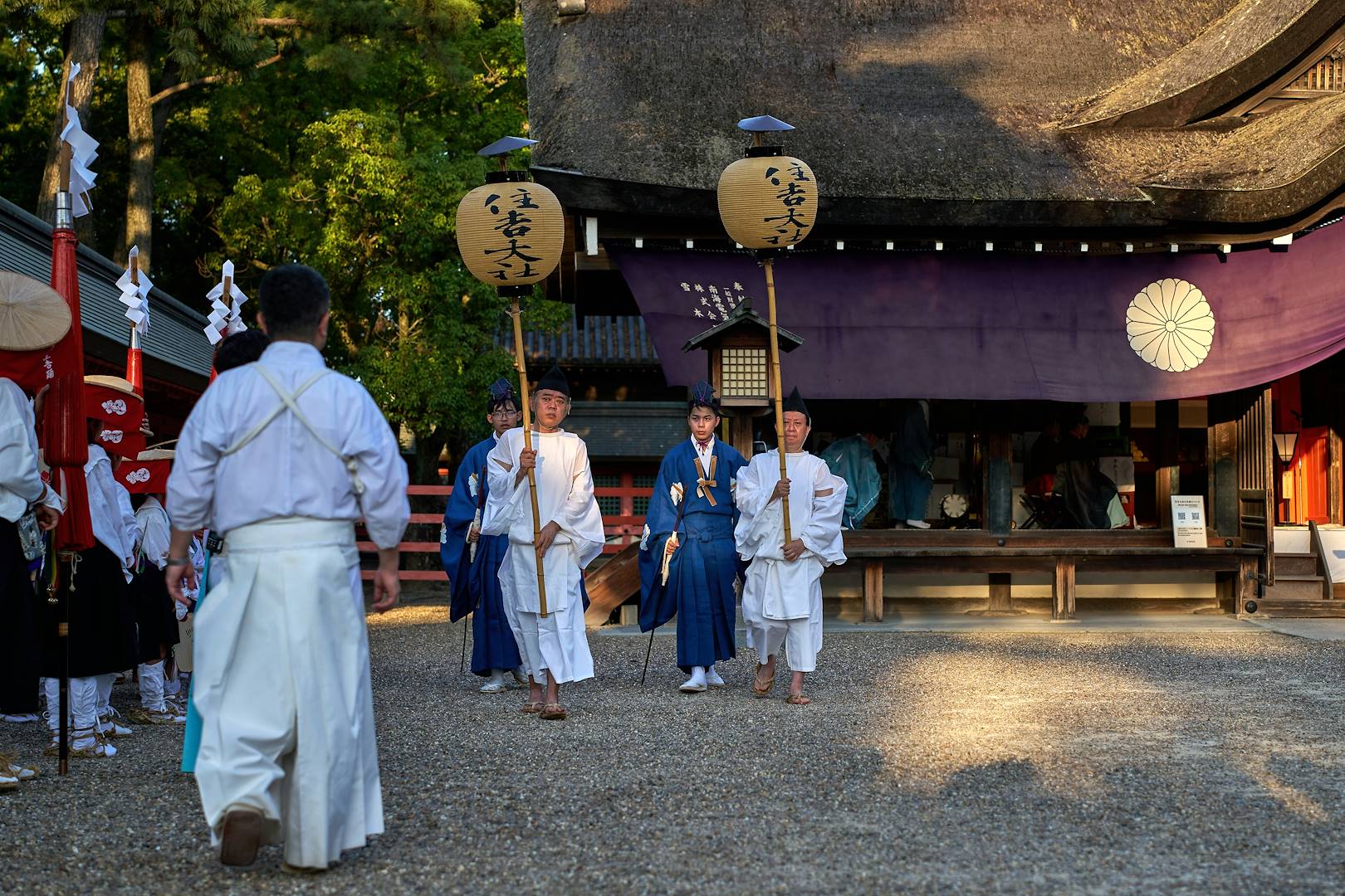 Sanctuaire Sumiyoshi Taisha - Osaka - Japon
