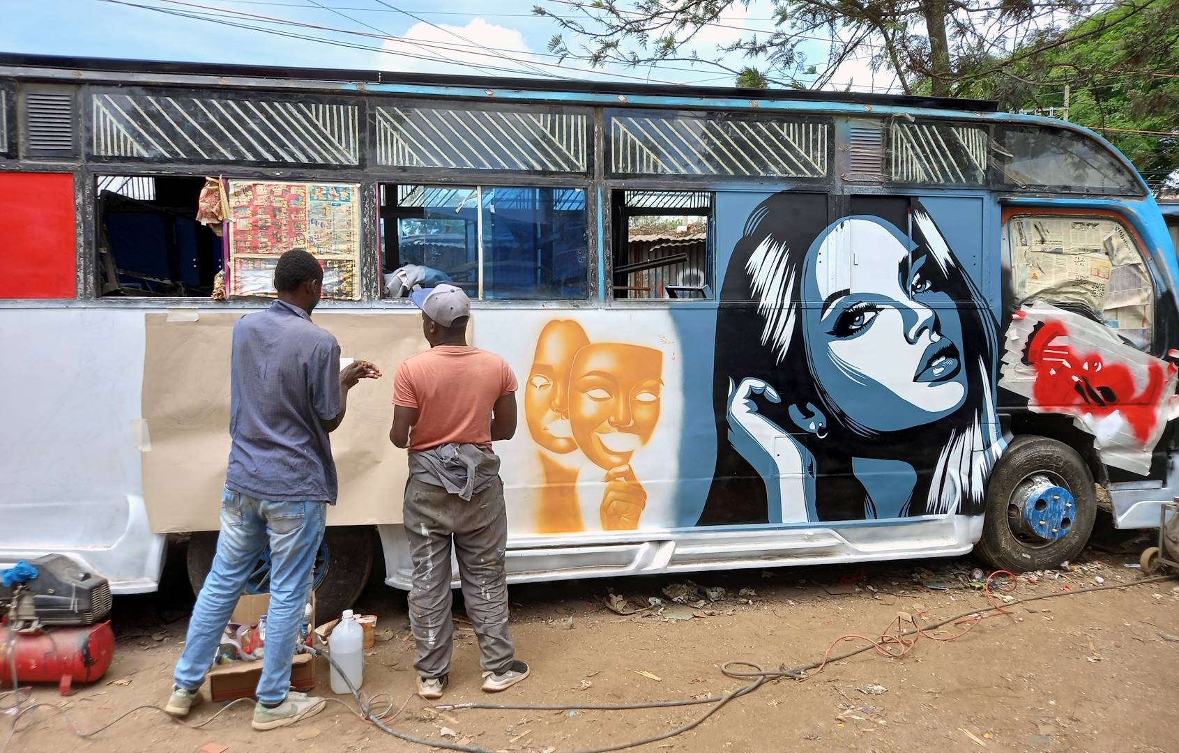 Graffeur de Matatus - Kenya