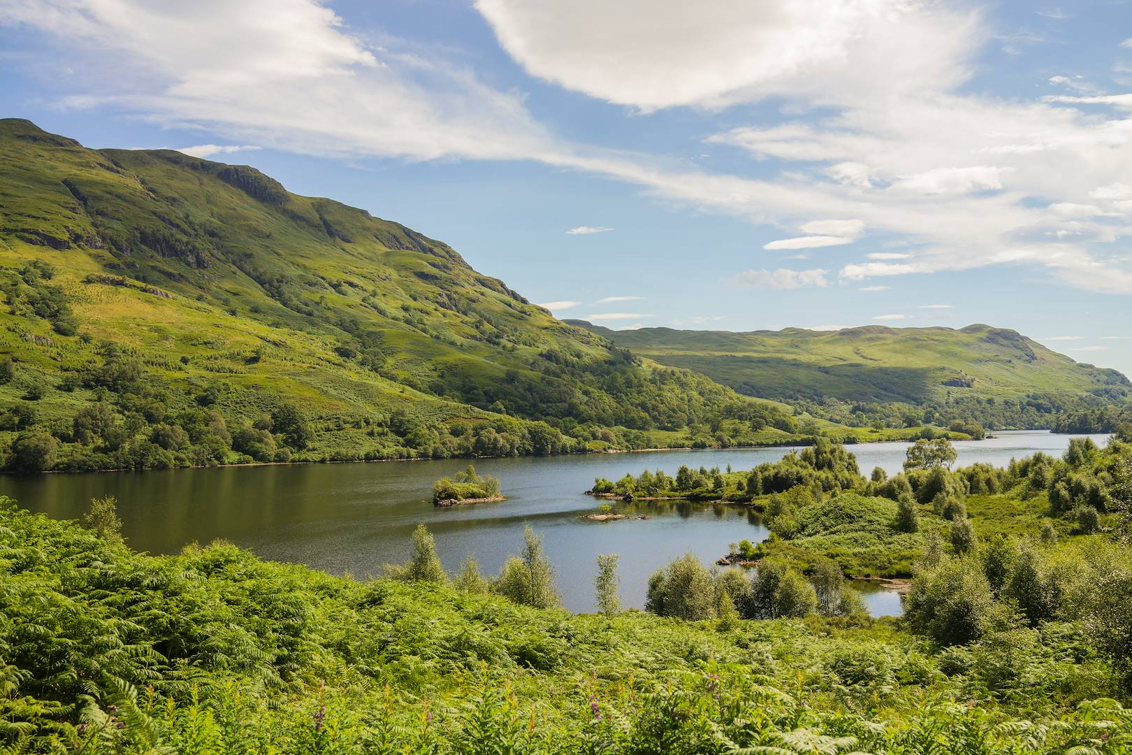 Loch Katrine - Région des Trossachs - Ecosse