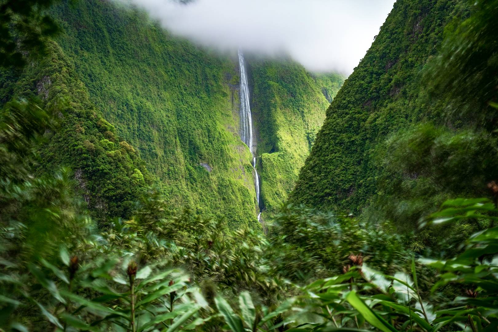 Cascade dans le Cirque de Salazie - La Réunion