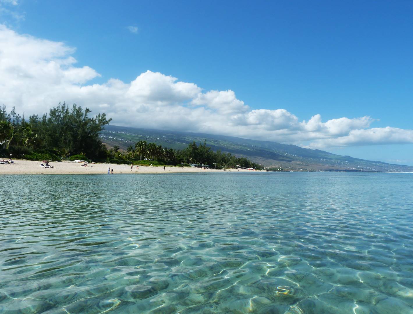 Le lagon près de Saint-Gilles les Bains - La Réunion