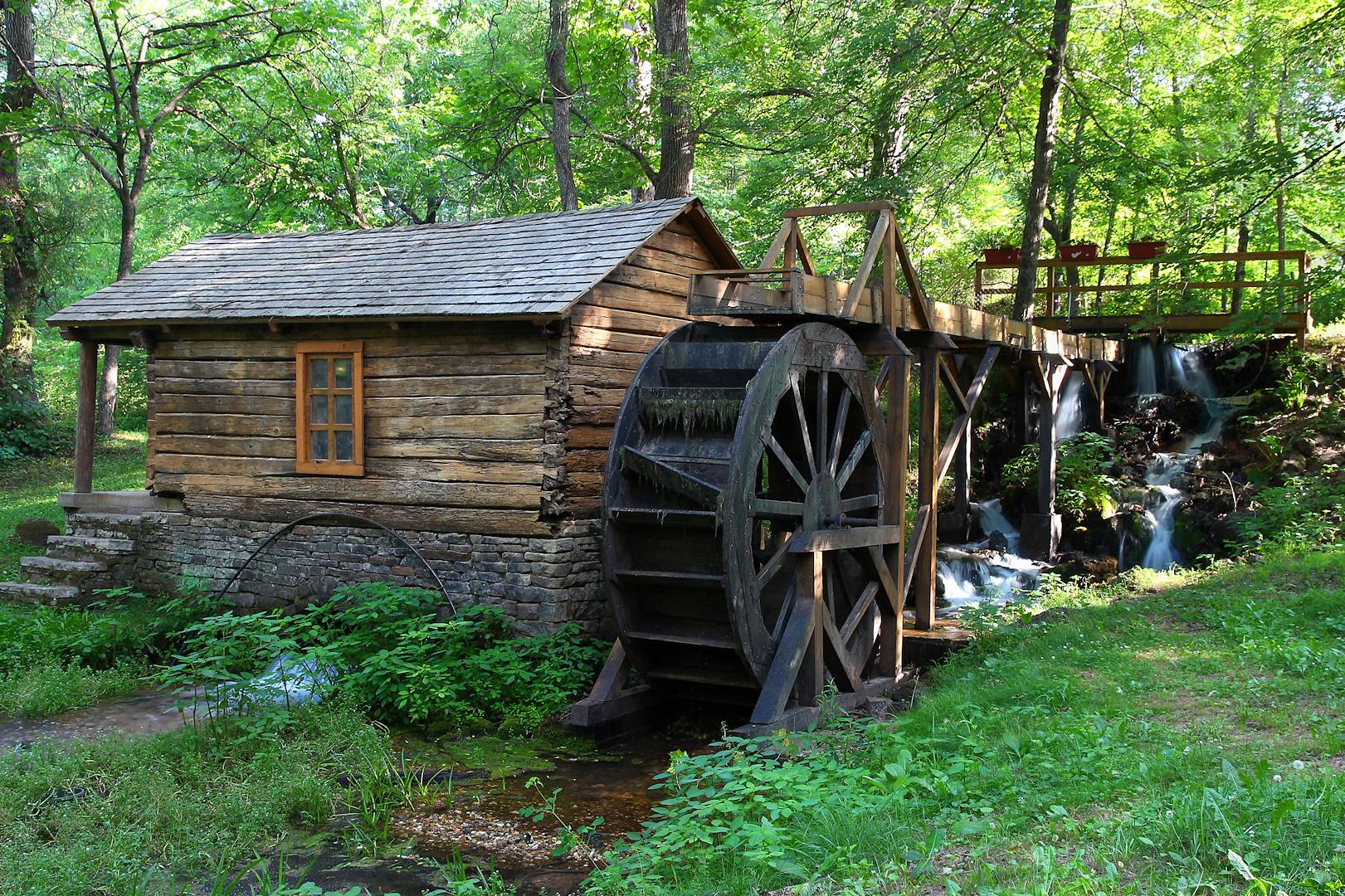 Reed Spring Mill - Mark Twain National Forest - Missouri - États-Unis