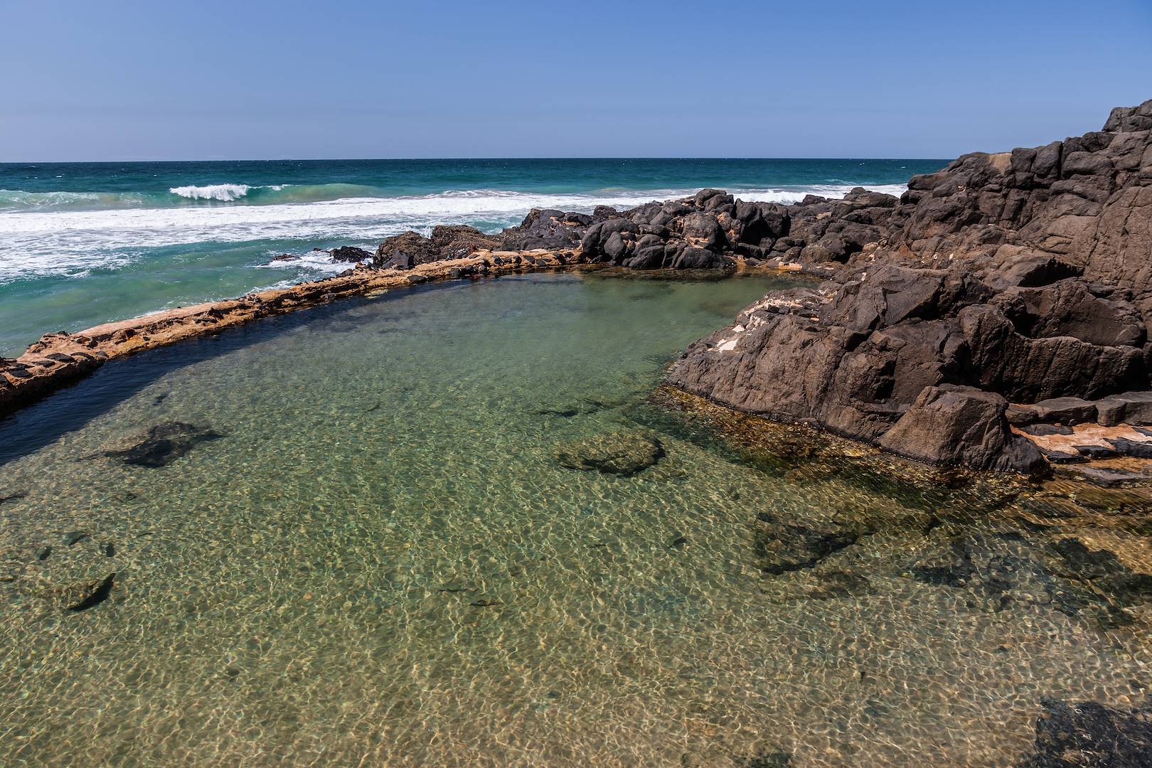 Piscine naturelle à Ballito - KwaZulu Natal - Afrique du Sud
