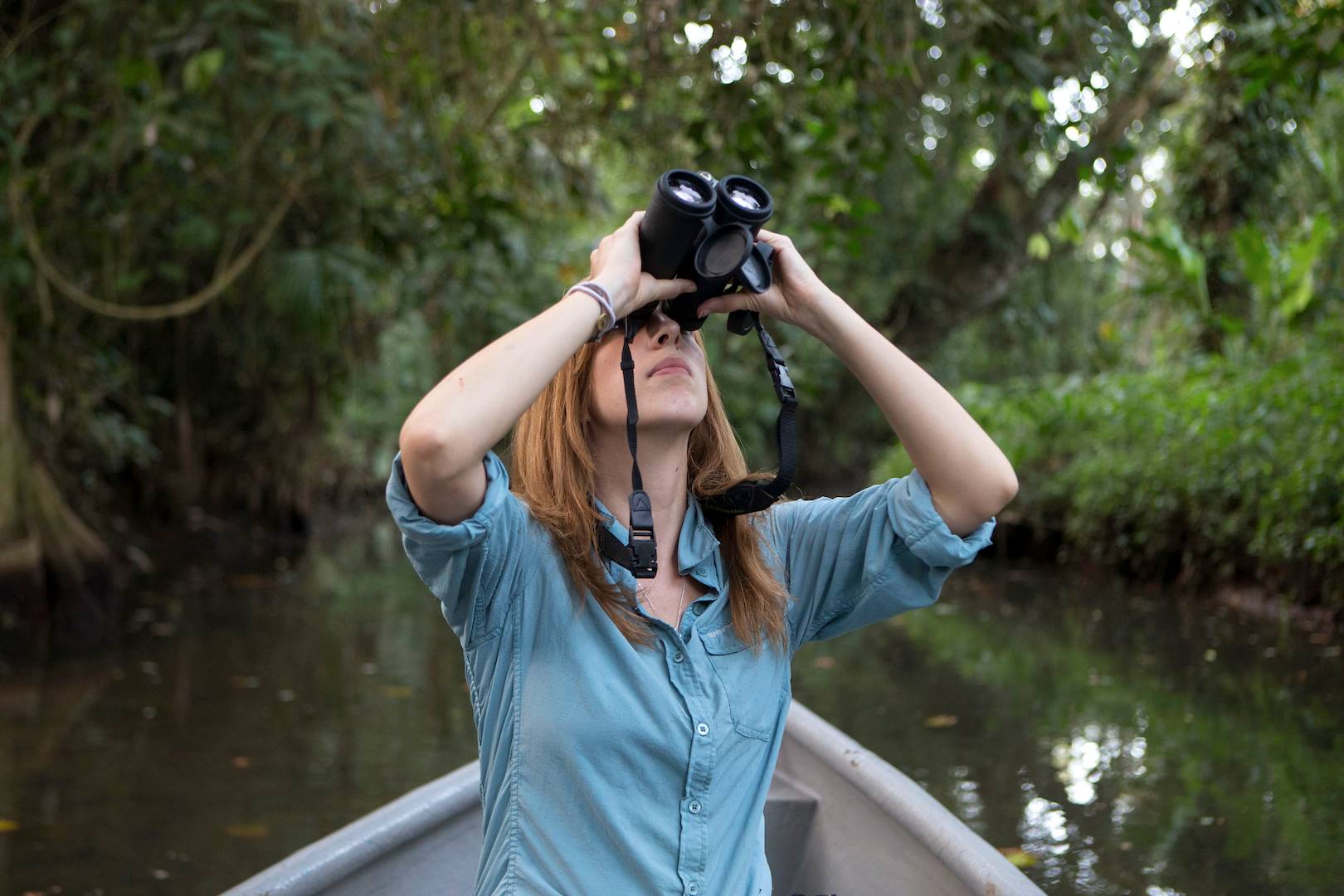 Observation de la faune depuis le fleuve - Costa Rica