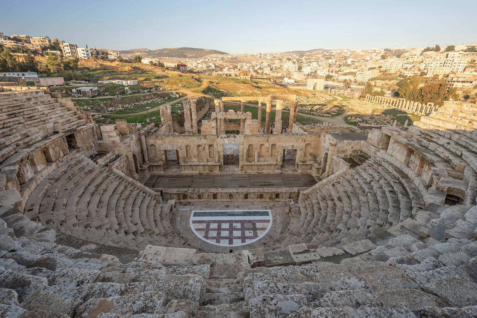 Amphithéâtre du site antique de Jerash - Jordanie