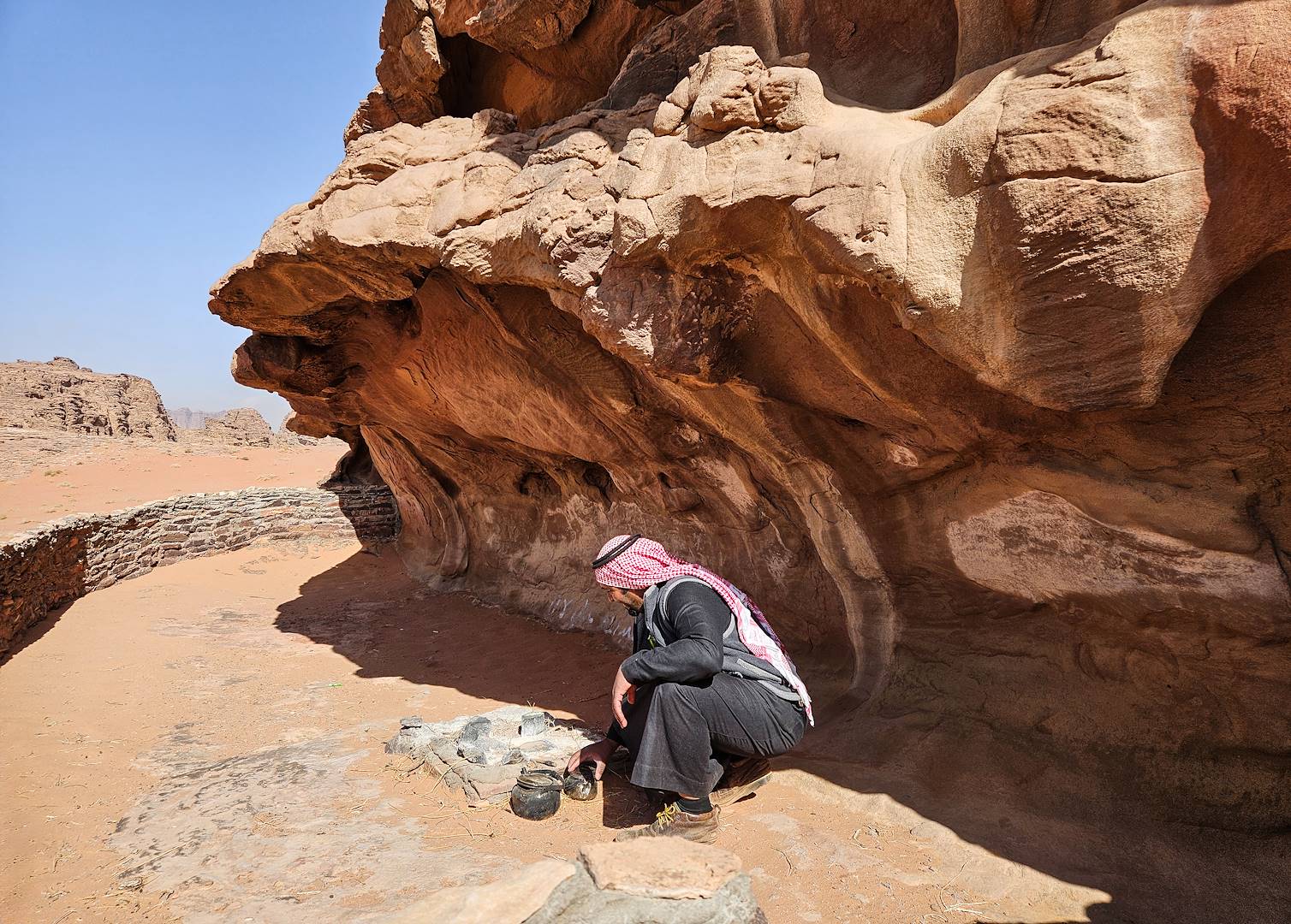 Le Wadi Rum confidentiel : cave camping - Jordanie