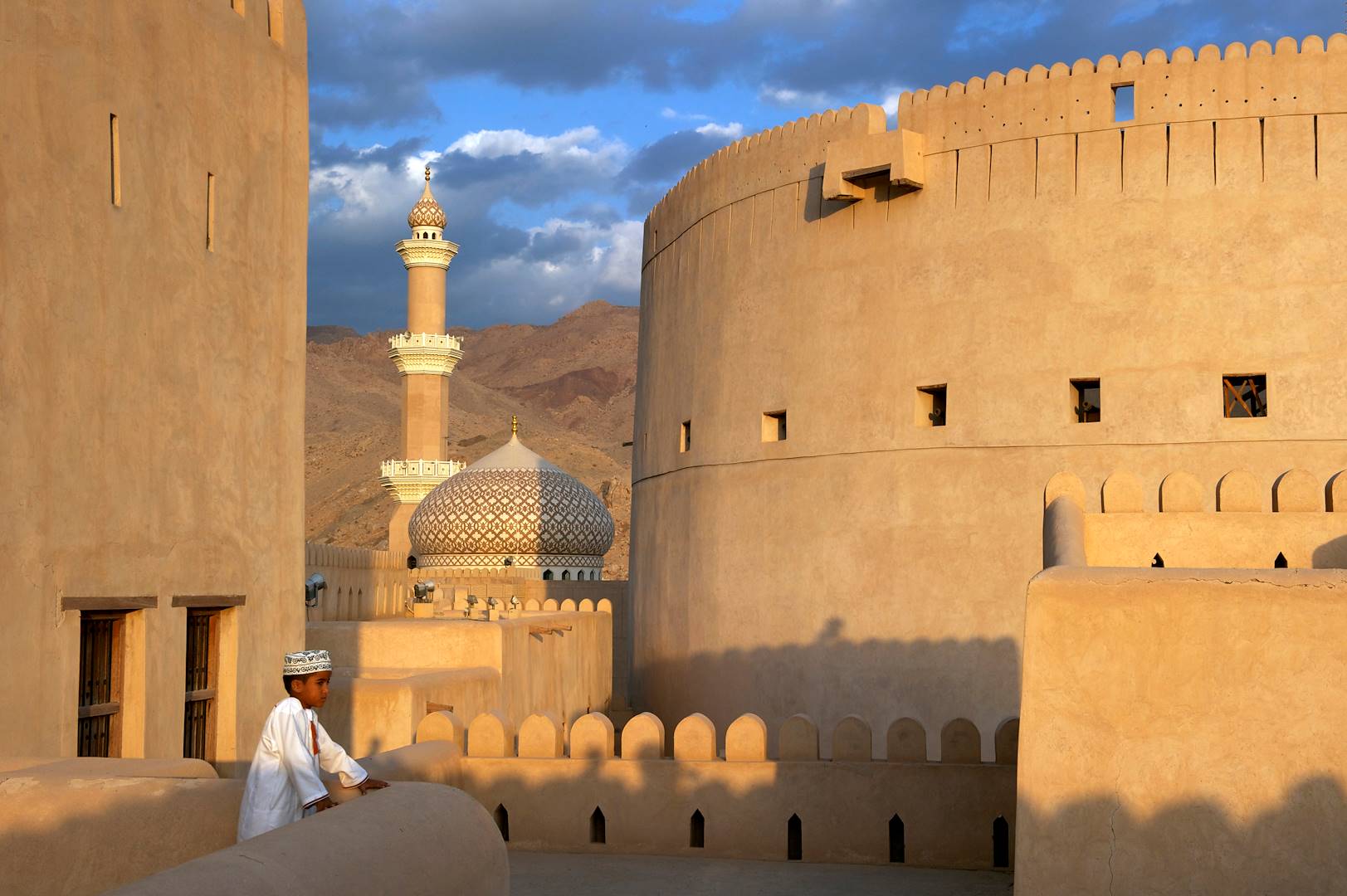 Fort et mosquée de Nizwa - région de Al-Dakhiliyah - Oman
