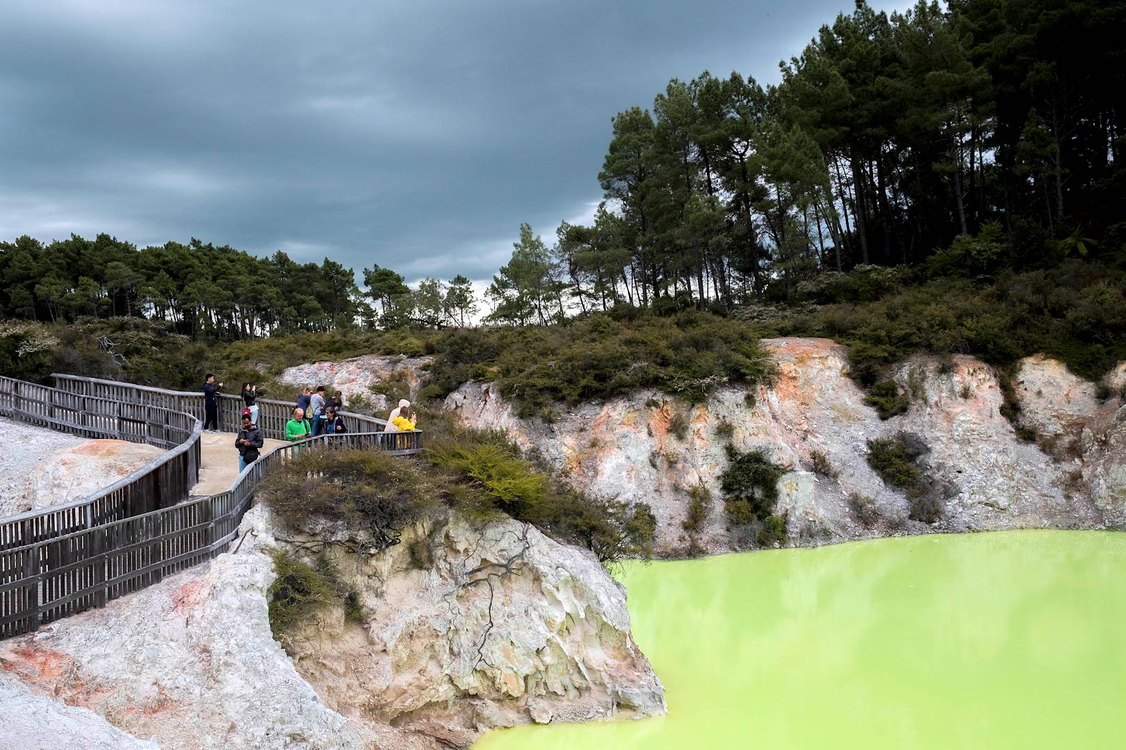 Parc géothermique de Waiotapu - Rotorua - Île du Nord - Nouvelle Zélande