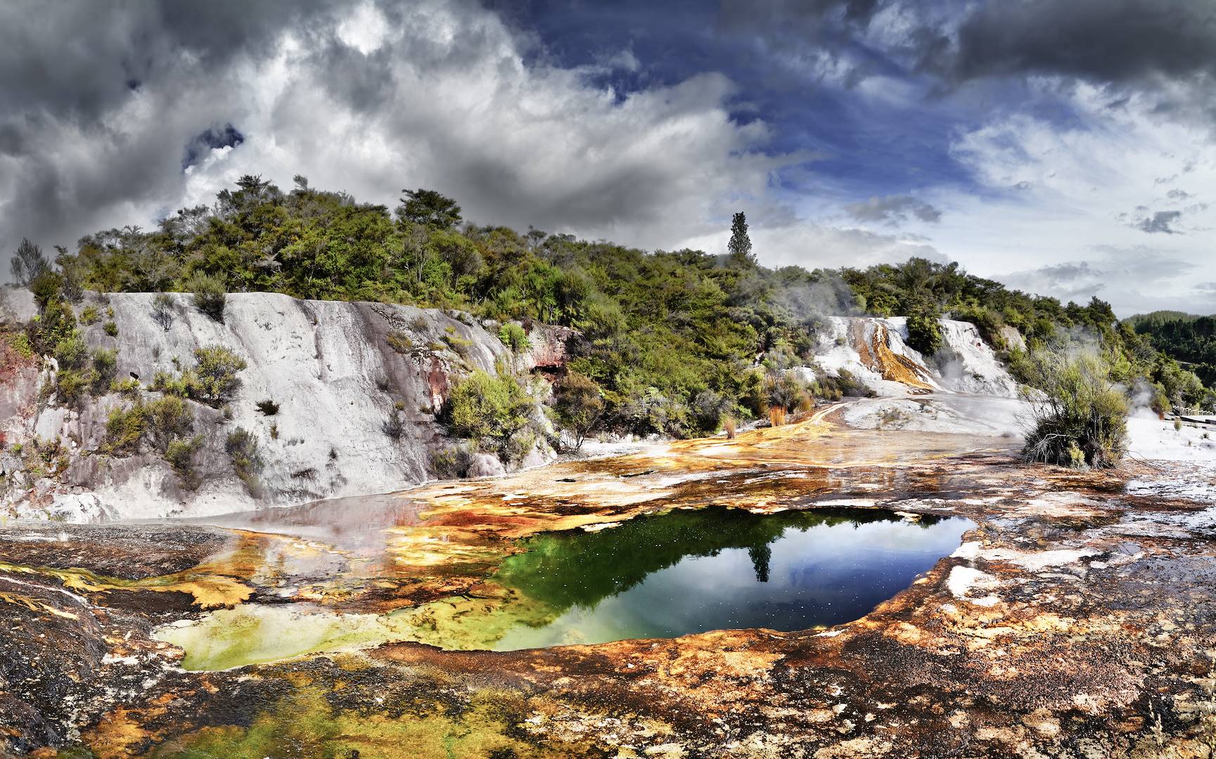 Orakei Korako Geothermal Park - Ile du Nord - Nouvelle-Zélande